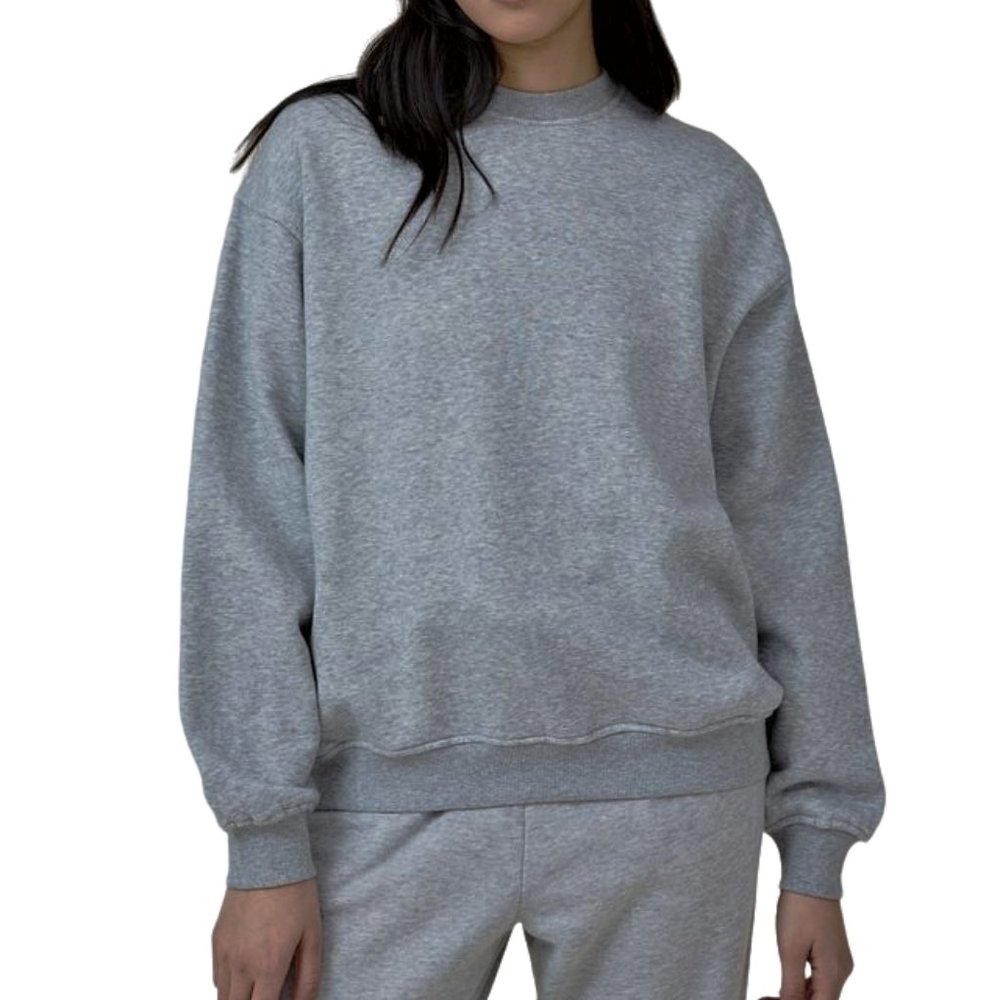 Crewneck Sweatshirt Gray S, Tek Gear - Picture 1 of 6